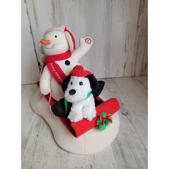 Hallmark Snow what fun Jingle pals Xmas animated decor figure - Picture 4 of 9